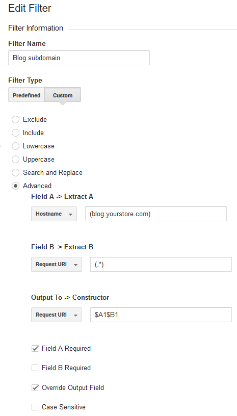 Sub-domain tracking Shopify and WordPress