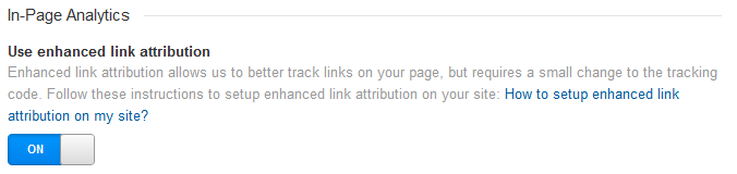 Use enhanced link attribution