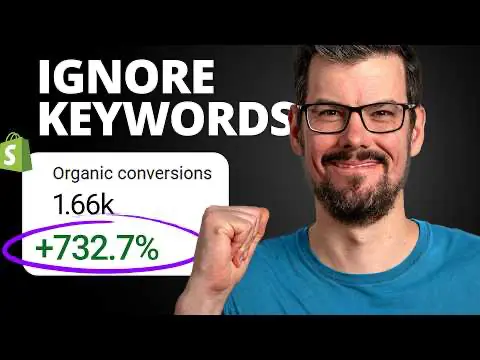Thumbnail of google AI blog stating 'ignore keywords'