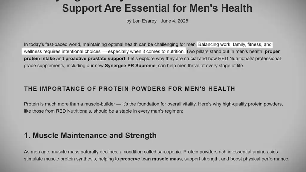 Bad AI writing in Shopify