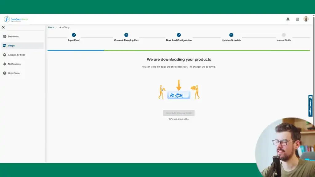 DFW downloading and syncing