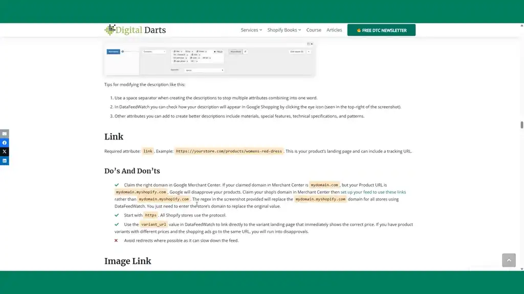 Feed Do's and Don'ts