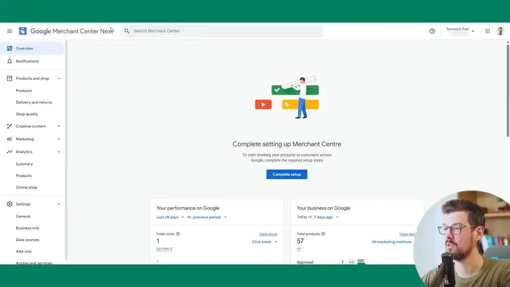 Google Merchant Centre