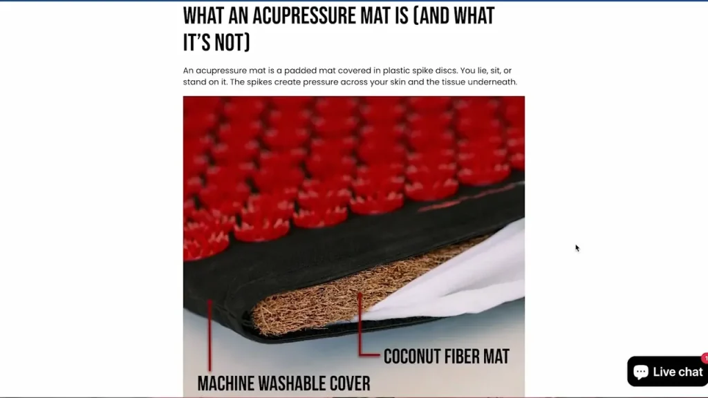 great seo article example - acupressure mat
