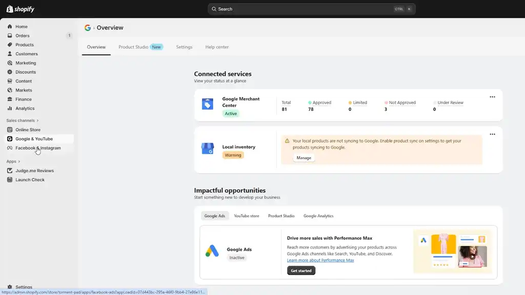 Install Google and YouTube app for delivery policies
