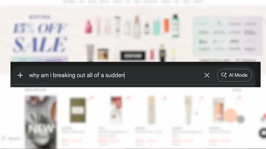 why am i breaking out google search