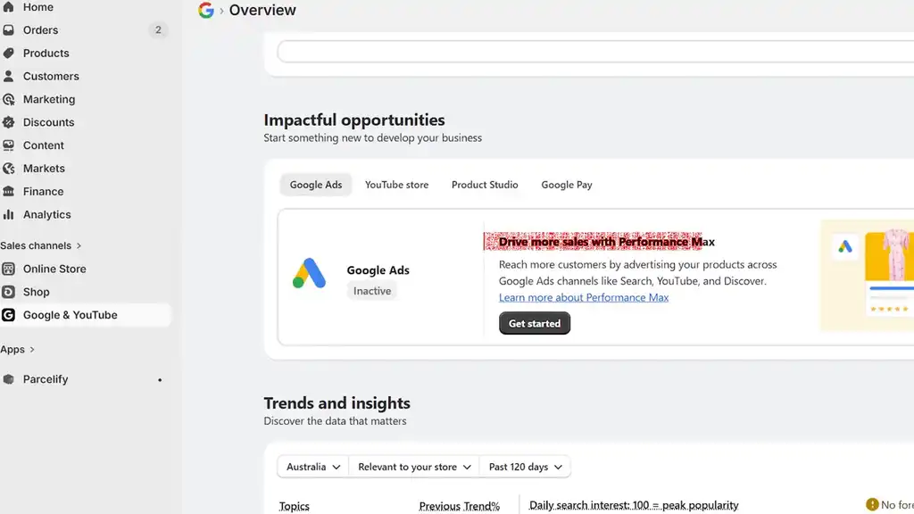 Google Ads encourage Performance Max Campaigns
