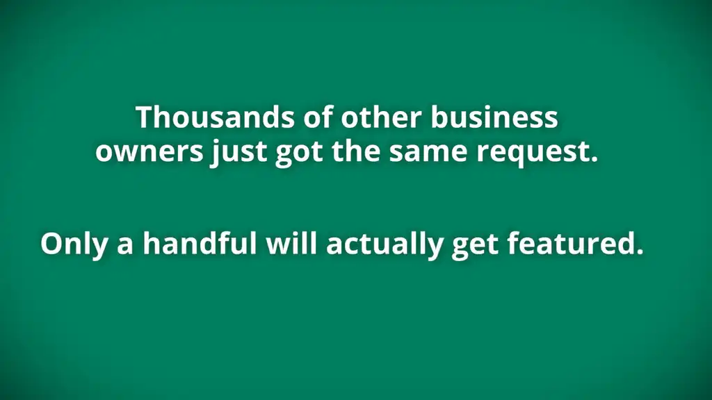 Other business will get the same request