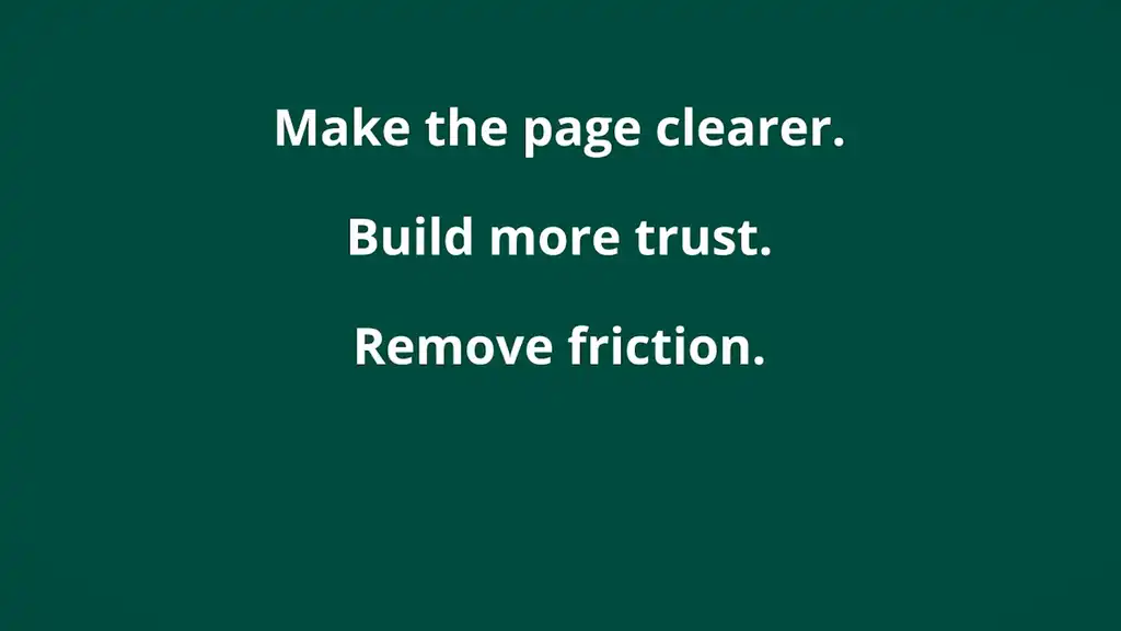 Tips to improve conversion rate