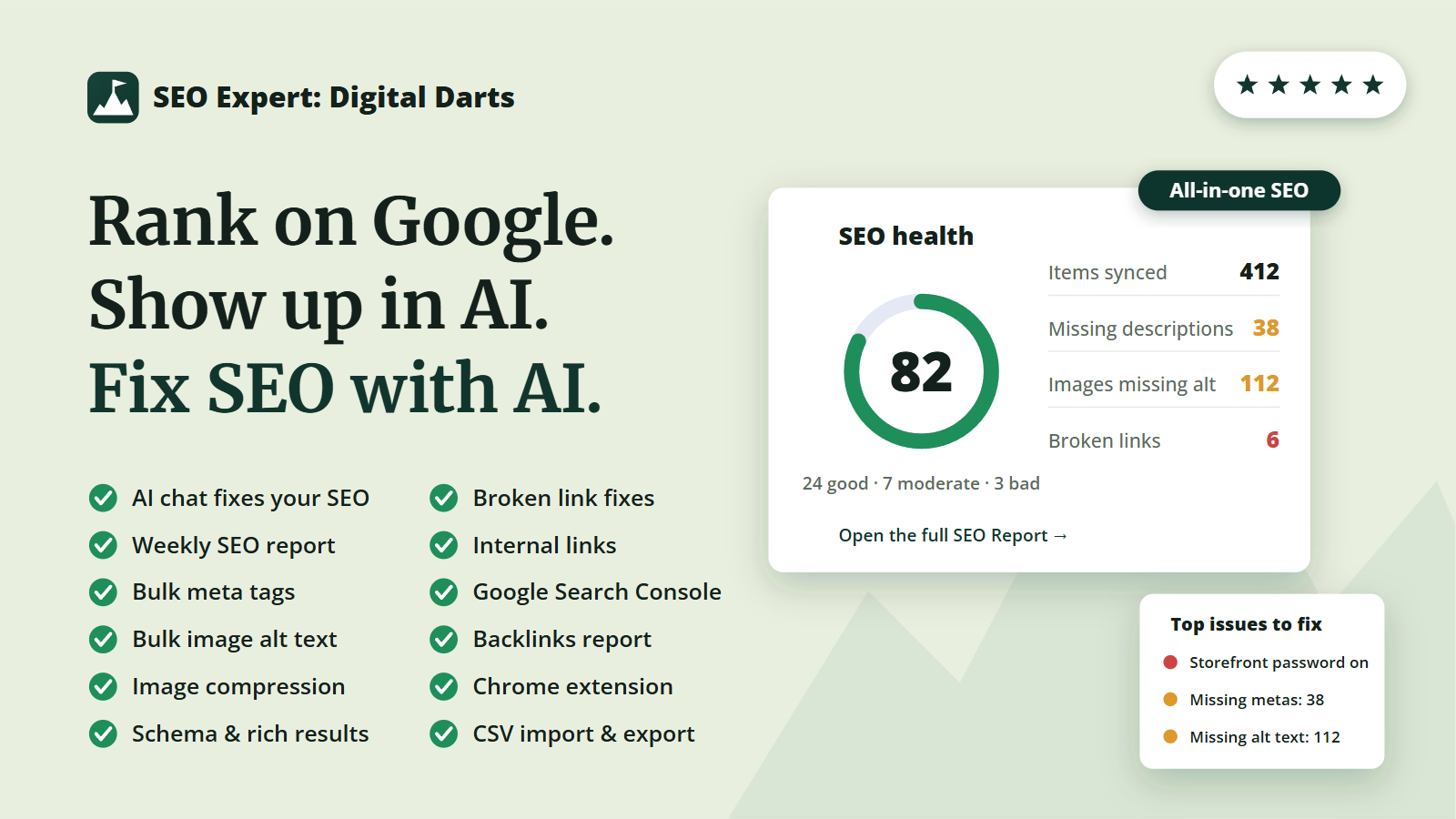 Shopify SEO Expert: Digital Darts