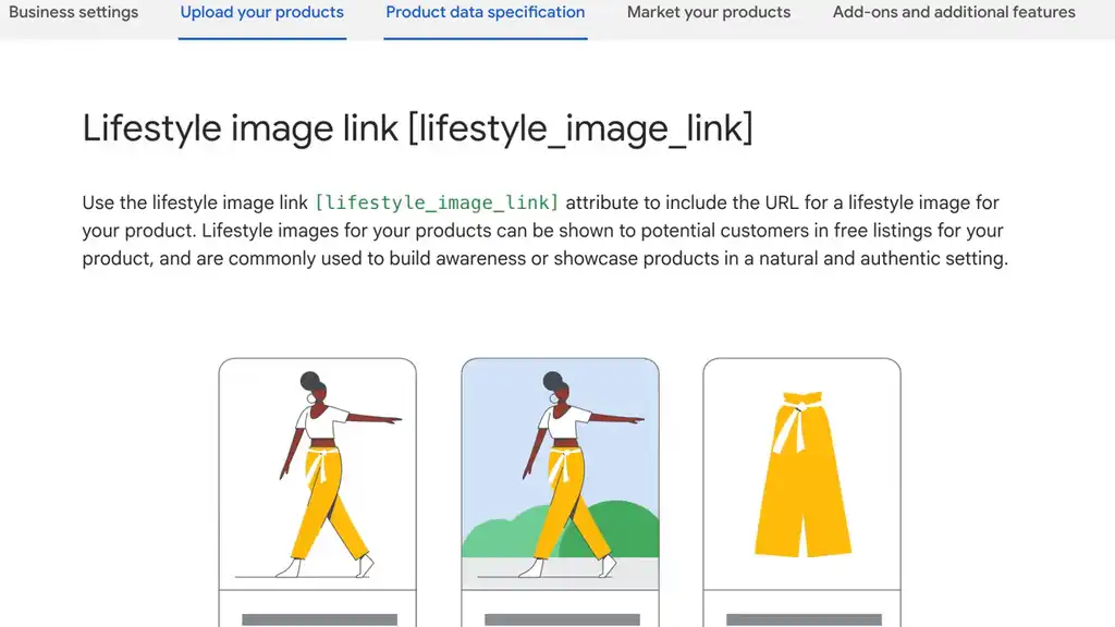 Lifestyle image link