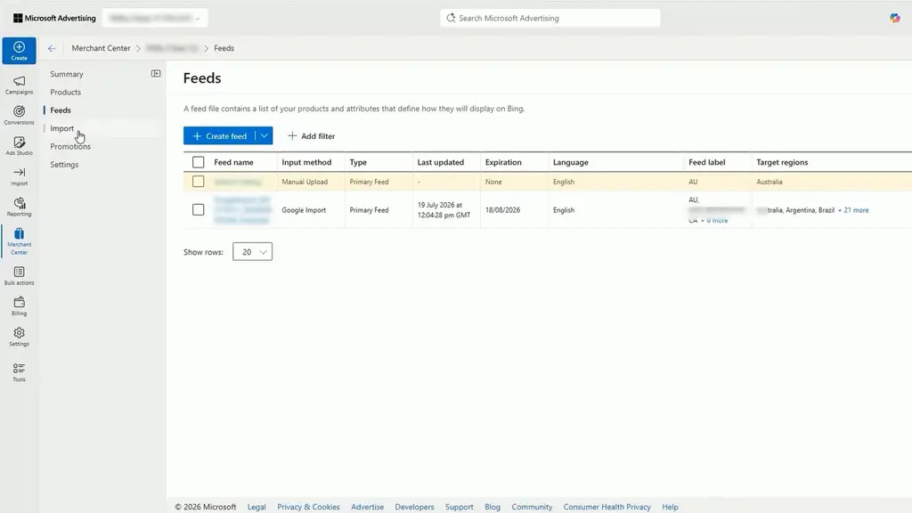 Can reuse feeds