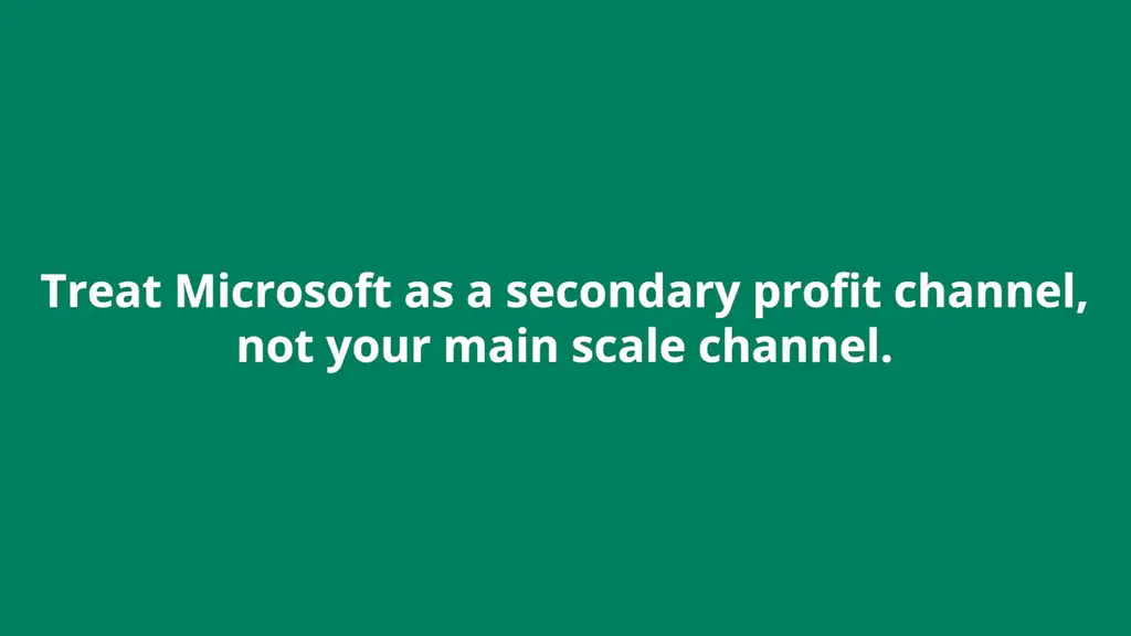 Secondary profit channel